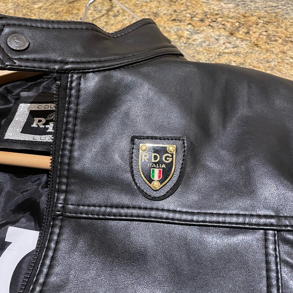 Authentic RDG Italian leather jacket